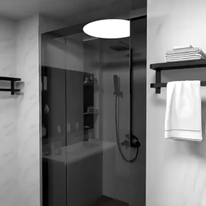 90/180 Degree Glass Door Hinge Silver Stainless Steel Bathroom Clip Shower Glass Door