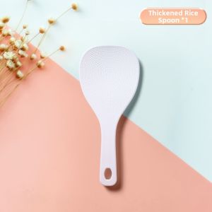Plastic Thickened Long Handle Food Grade Electric Rice Cooker Serving Spoon