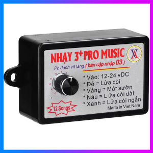 DC ตัวควบคุมแตรไฟฟ้า 8/10/12 เอฟเฟค 12-24V สําหรับรถยนต์ รถบรรทุก, ช่วยลดสี่แน่นอนในรถแซม