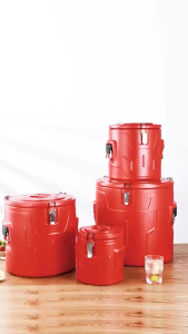 CANAAN ถังฉนวนสแตนเลส ถังซุป ถังฉนวนข้าว ความจุขนาดใหญ่ ถังนมถั่วเหลือง ถังน้ำแข็ง ถังชานม ฉนวนยาวสุด