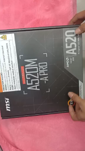 MSI A520M A PRO (BOARD ONLY)