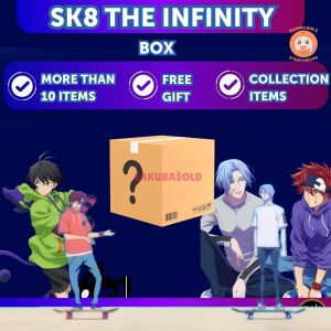 Sakurasold SK8 the Infinity Gift Box Anime Sk8 Infinity Gift Box Anime Pin Badge Miya Langa Reki Langa Sk8 Infinity Stickers Anime Gift Boxs