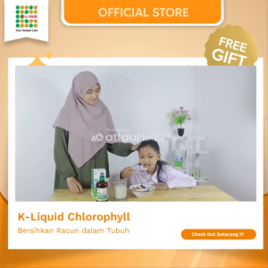 K Liquid Chlorophyll Minuman Detox Tubuh | Klorofil 500 Ml Original