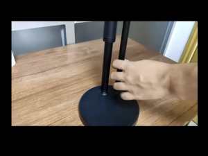 26cm LED Round Light Mobile Phone Desktop Stand Specially Designed for Shooting Food Still Life from Above