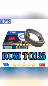 RUSI TC125 TTGR High Quality Motorcycle Brake Shoes Front / Rear For : RUSI TC125/TC150/TC175