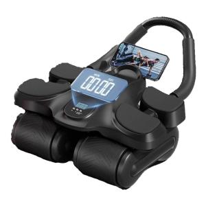 REXUELONG | Auto-Rebound Ab Wheel Roller 4-Wheels
