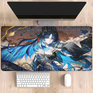 New Wuthering Waves Yangyang Xuanling Mousepad HD Printing Office Gaming Nonslip Mouse Pad Anime Girl Keyboard Overlock Desk Mat