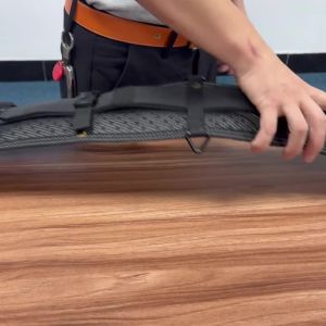 TOOLSTACK Heavy Work Belt Quick-Lock Durable Thickened & Widened Working Belt Adjustable Buckle Waist-Support Construction Belt