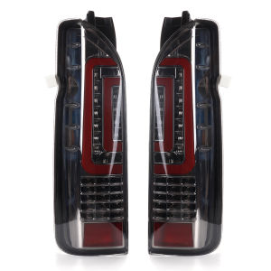 ไฟท้ายย่อที่ 60cm รถตู้ hiace ชุดไฟท้าย โคมท้าย LED สำหรับ Toyota Hiace Commuter 2005-2019 คม ไฟท้ายรถ อุปกรณ์แต่งรถยนต์