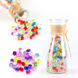 C.N. Crystal Acrylic Stones 1.4*1.1cm Vase Plant Fish Tank Vase Ornaments Wedding Party Decoration