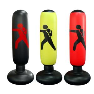 Inflatable Punching Bag Boxing Sandbag Fitness Training Stress Relief
