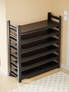 Home Steel Shoe Rack New Indoor Entrance Multi-layer Metal Storage Shelf Iron Art Shoe Cabinet Simple Modern Style for Boots Sports Shoes High Heels