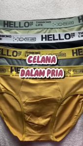 OOS C1370 Celana Dalam Pria Cd Model Segitiga Cowok Lelaki Motif Daleman Underware Murah COD