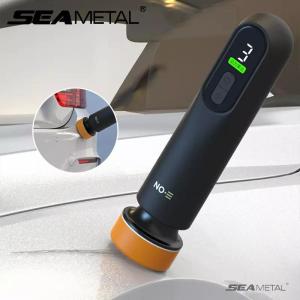 SEAMETAL Car Polish Machine Scratch-Resistant Glass Oil Film Remover 12000RPM Copper Motor LED Display 3 Adjustable Gear Power