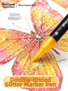 Touch mark | Flash Sparkle Children Washable Art Marker Pen