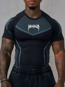 JSGJ | Quick-drying Stretch Breathable American Style T-Shirt for Exercise and Running