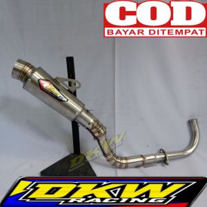 Knalpot Racing Creampie Vario Scoopy Beat Xread Xeon Mio sporty Mio j Nmax Aerox PCX ADV Lexy Genio dll