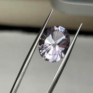 7350Amt73- ĐÁ AMETHYST THẠCH ANH TÍM HỒNG THIÊN NHIÊN KHÔNG XỬ LÝ (GIÁC LẠ)( thông số trong ảnh chụp) 7.35 Carat