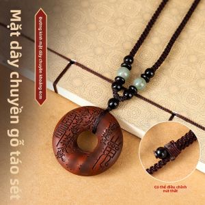 YD | Bùa May Mắn Gỗ Táo Thiên Nhiên Bị Sét Đánh