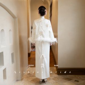 AISHINI | Bridal Qipao Suit Winter