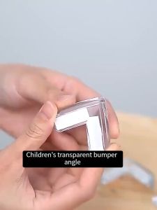 Silicone Baby Safety Corner Guard with 3M Adhesive - Soft Edge Protection for Furniture