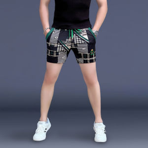 Quần Short Thể Thao Thường Ngày Mùa Hè Cho Nam Quần Dài Đến Giữa Bắp Chân in Họa Tiết Bãi Biển Quần Dài 3/4 Thời Trang