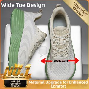 CVPAJ | Breathable Wide Toe Comfortable Mens Running Shoes
