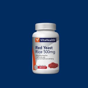 VitaHealth Red Yeast Rice 500mg 60S / 2X60S [ CHOLESTEROL MANAGEMENT ] [ EXP DATE : 21/3/2027 ]