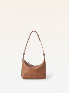 VANESSA HOGAN | Top Grain Vegetable Tanned Leather Hobo Bag Small