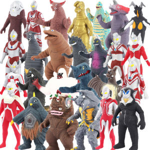 Variety Ultraman Toy Stretchable Elastic TRP Decompression Soft Rubber Monster Rubber Early Generation Doll Childrens Toy