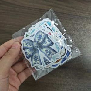 Bộ 50 Miếng Dán Bãi Biển Đại Dương Xanh Bộ Dễ Thương Vinyl Chống Thấm Nước Đề Can Cho Thêu Sò Laptop Bình Nước Ốp Lưng Hợp Thời Trang Văn Phòng Phẩm