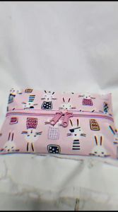 Tempat Tissue Kain Katun - Sarung Cover Tissue Bahan Bermotif