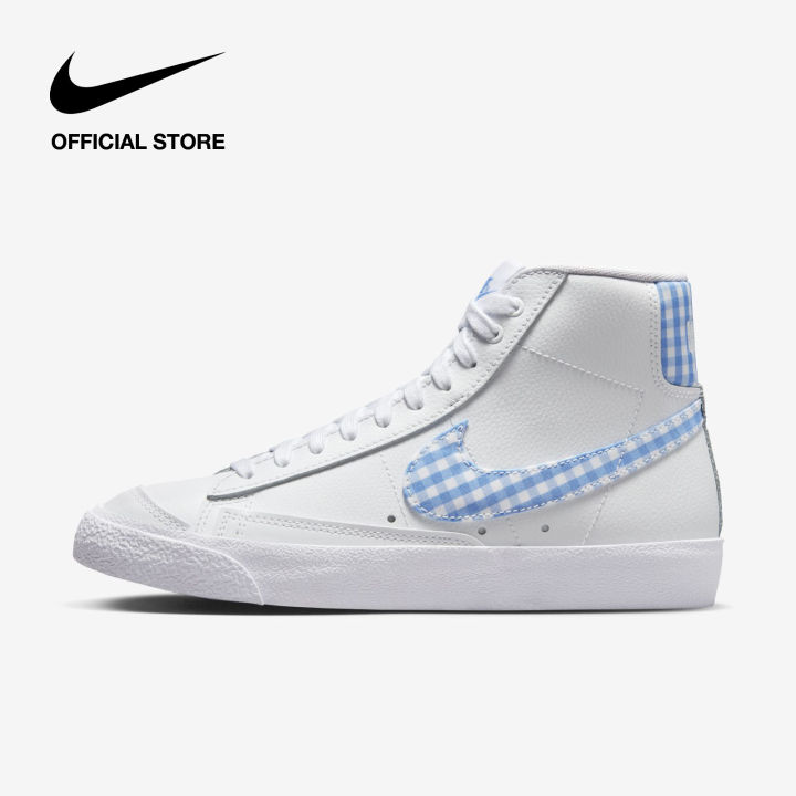 Nike Womens Blazer Mid 77 Shoes White [FD9163-100] Sepatu