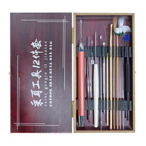 Bộ Dụng Cụ Chuyên Nghiệp Tăm Tai Có Đèn Phát Sáng Găng Tay Cầm Bông Lông Vịt Cao Cấp Bộ Dụng Cụ Vệ Sinh Cá Nhân