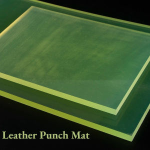 Polyurethane Pad Leather Punch Mat Rubber Mute Board Cutting Board Stamping Hole Bag Punch Tool for Leather Working DIY Craft