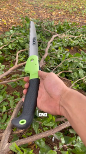 ISKU Portable Pemotong Kayu Multifungsi Gergaji Lipat 180mm Gergaji Lipat Portabel Pemotong Dahan Pohon