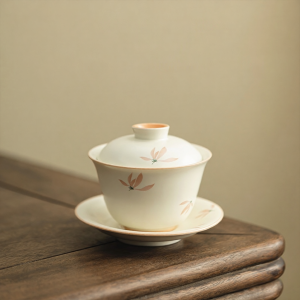 Orchid Wind Chime Style Gaiwan Basket Calabash