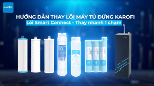 Cụm lõi chức năng hiệu suất cao Karofi HP 6.2 ION Mẫu Mới 2025 Bộ Khoáng Đúc Liền 6 Lõi Karofi Dành cho máy lọc nước RO UF Nano