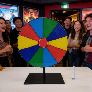 20CM Lucky Draw Wheel Spin The Wheel Games Prize Fortune Game Wheel Spin Wheel With Erasable Pen