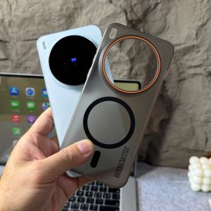 Ultra Thin Skin Feel Magnetic Wireless Charging Case for VIVO X300 200 Fe Pro Ultra Transparent Frosted Shockproof Full Cover