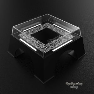 POP BRICKS | Hộp Hiển Thị Chống Bụi Trong Suốt Có Đèn