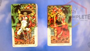 Kartu Tarot Santa Muerte Ramalan Tarot Deck