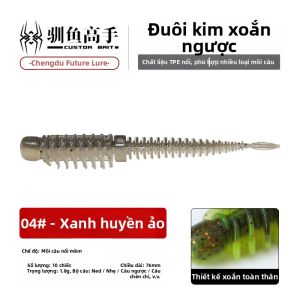 XUNYUGAOSHOU | Mồi Nhựa Đuôi Kim Dây Ngược