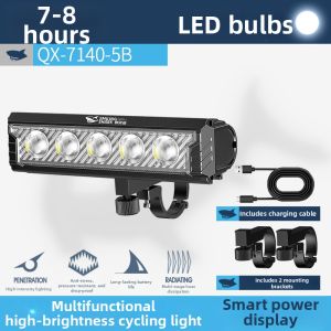 SMILING SHARK | Multifunctional Waterproof Bicycle Light