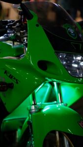 Paket Lengkap Lampu Kolong LED Ninja 2 Tak KIPS Bonus Stiker Hologram 2 Lampu Kolong + Kabel 3 Meter + Saklar