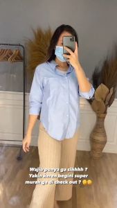 SN / Pocheta Tunik Katun Twistcone // Pocheta Atasan Wanita