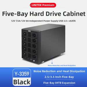 YUEYUZHE | External SATA Hard Drive Enclosure 3.5/2.5 inch