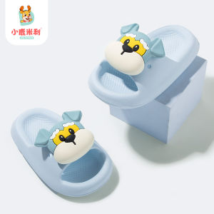 รองเท้าแตะเด็กผู้ชาย กันลื่น กันน้ำ ใส่ในบ้าน สำหรับเด็กวัย 1-6 ปี รองเท้าแตะ EVA สไตล์การ์ตูน รองเท้าแตะแบบสวมสำหรับเด็ก