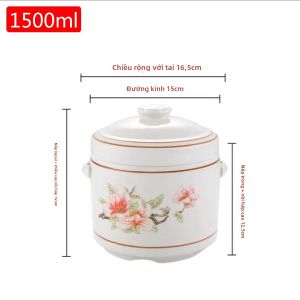 Nồi Hầm Gốm Hai Nắp Nồi Hầm Súp Nồi Hầm Gà Hầm Nồi Hầm Thịt Nồi Hầm Thuốc Bắc Nồi Hầm Hoa Cúc Nồi Hầm Xương Cá