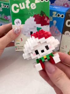 Mainan Edukasi Anak Nano Block Model Anak DIY Bricks Mini Karakter Kartun Mainan Balok Building Blocks